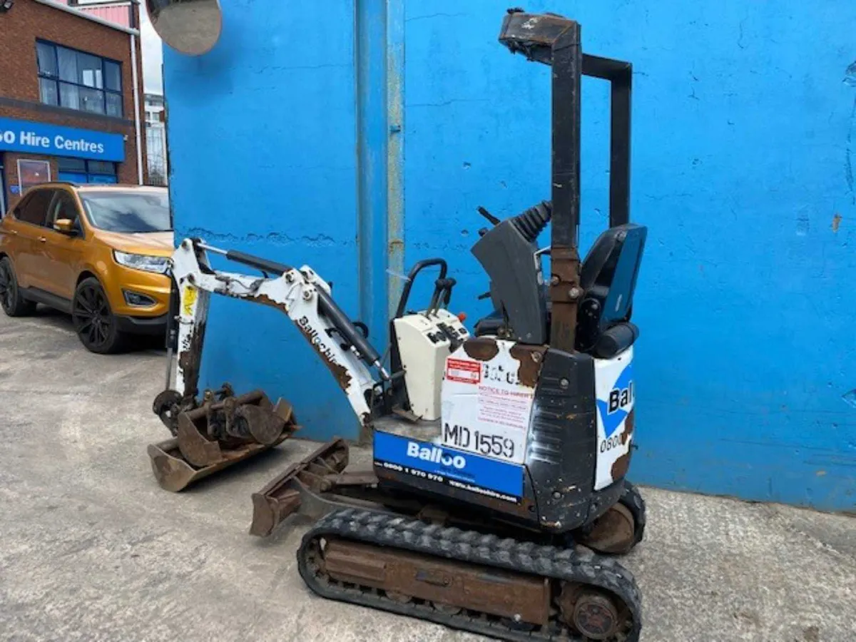 Bobcat E-10 1.2T Micro Digger 2017 - Image 2