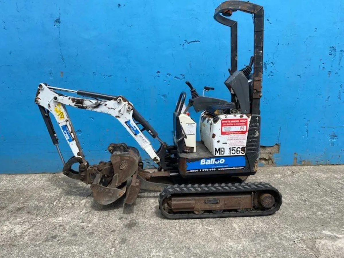 Bobcat E-10 1.2T Micro Digger 2017 - Image 4