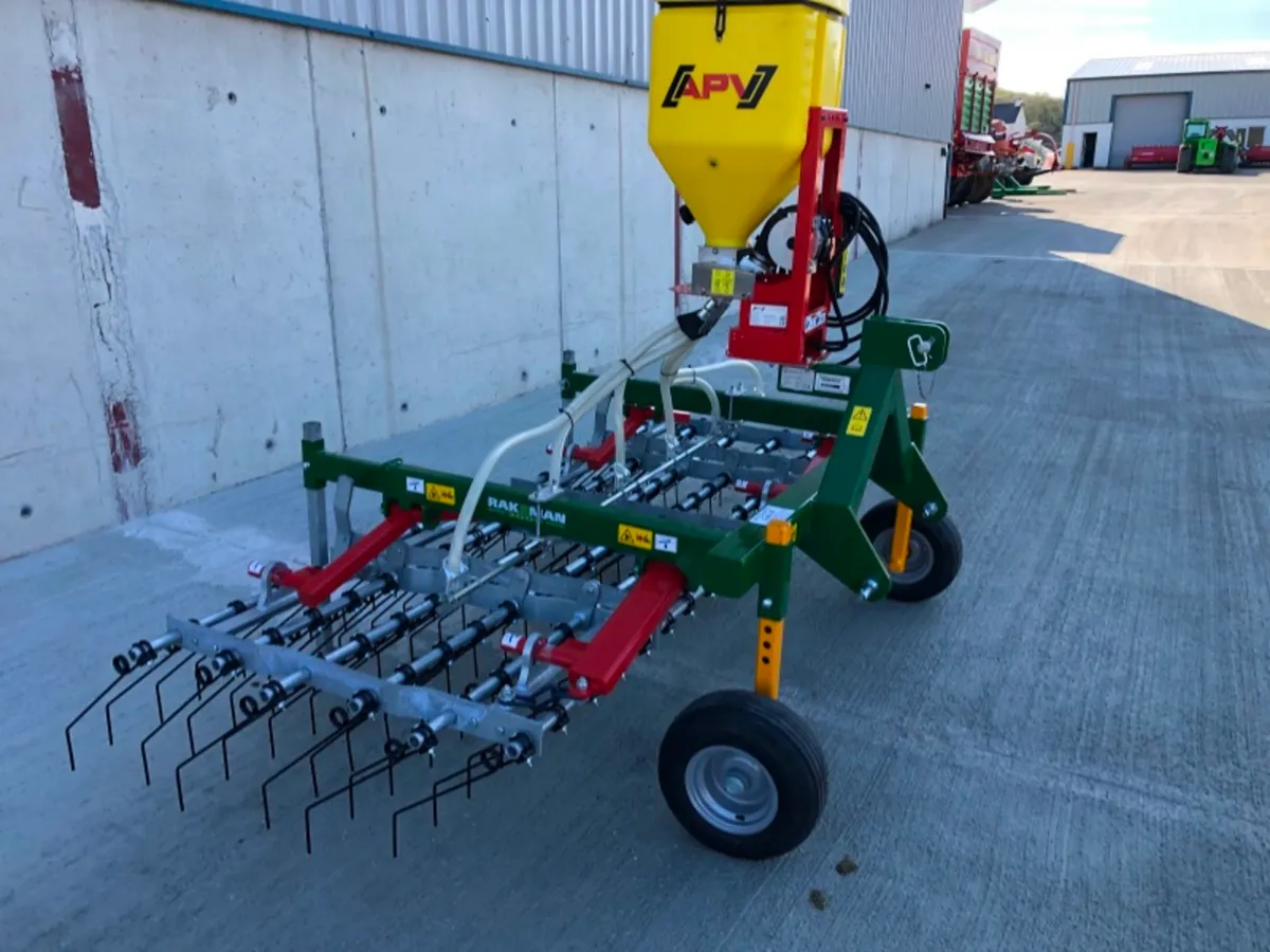 Rakeman 3000 3M Grass Harrow - Image 2
