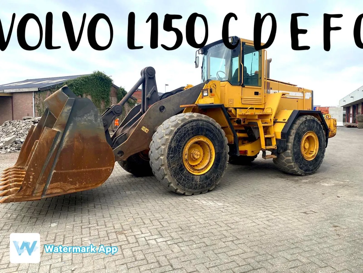 Volvo caterpillar loading shovels