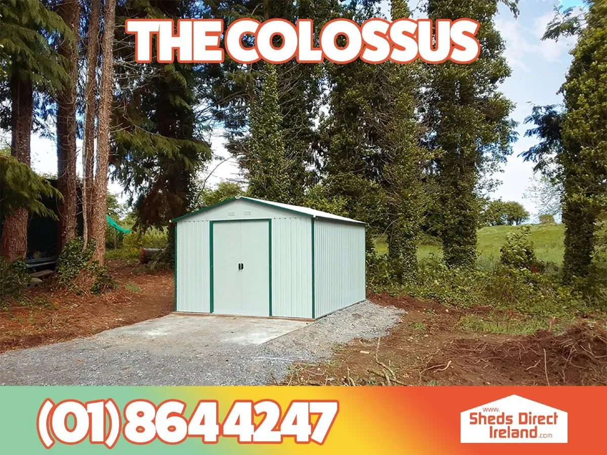 Colossus Steel Shed 10ft x 12ft