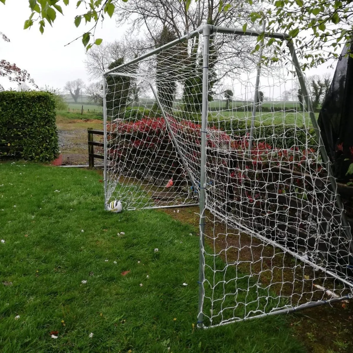 Strong Steel Football Goals - Simplified Building - Image 2