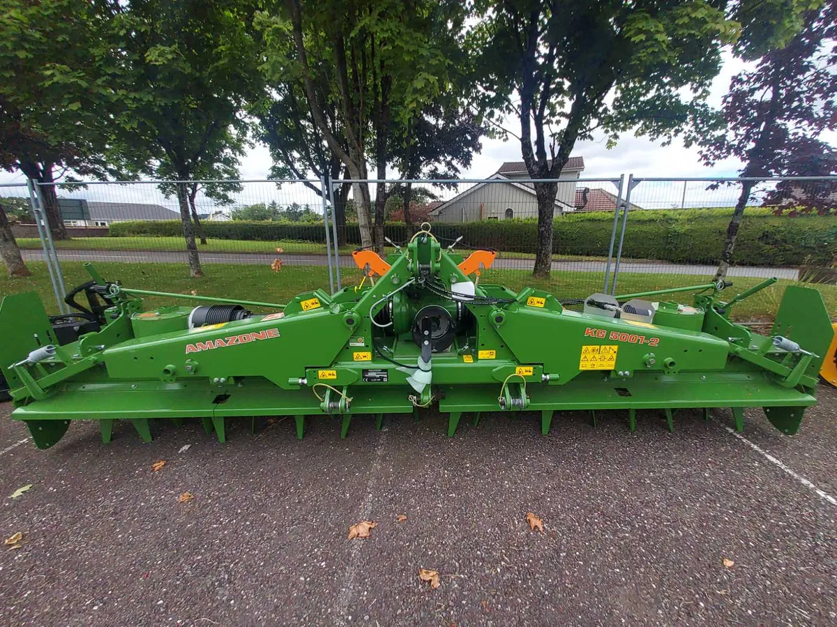 Amazone KG 5002-1 5m Power Harrow - Image 1