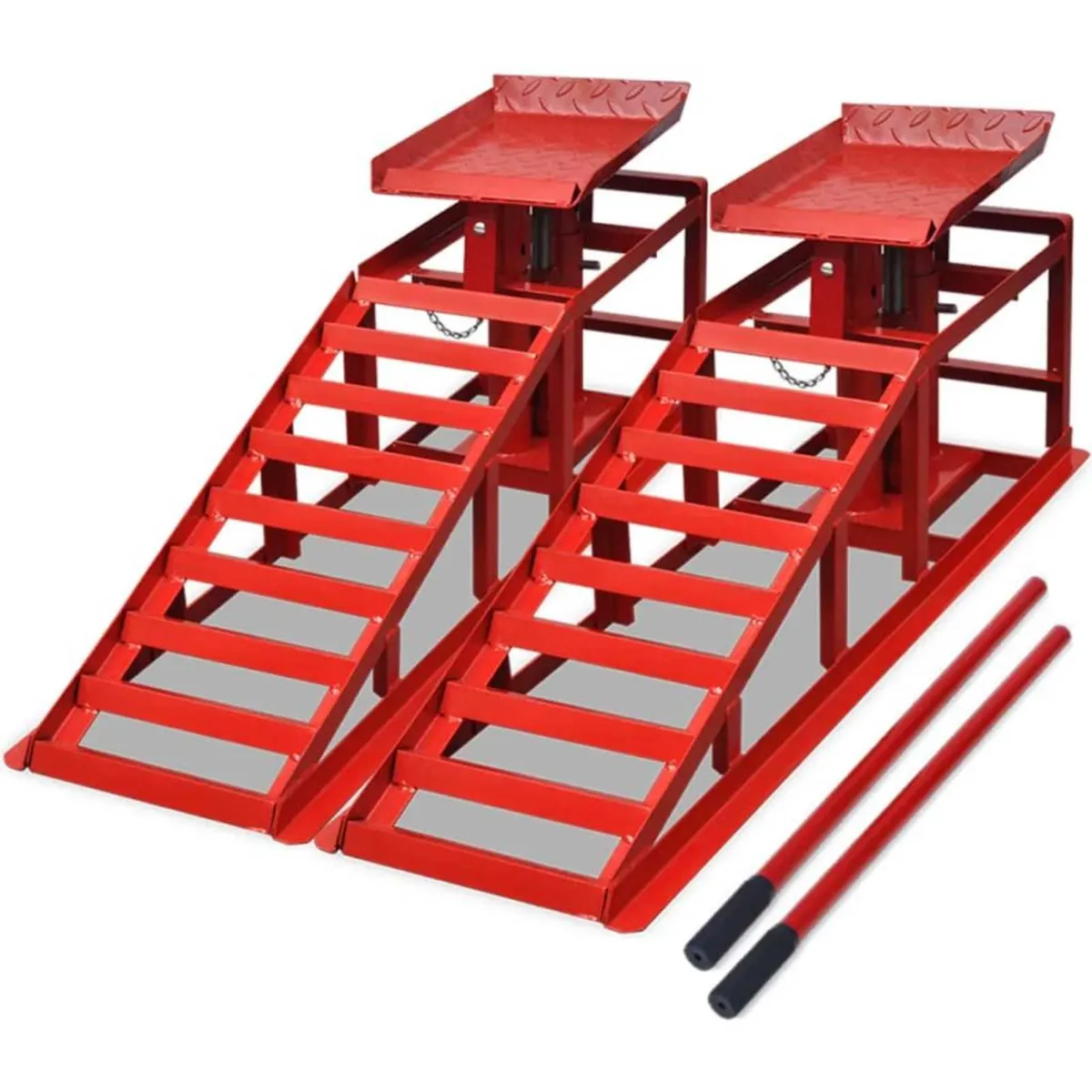 Hydraulic 5 Ton Jack Vehicle Ramps - Image 1