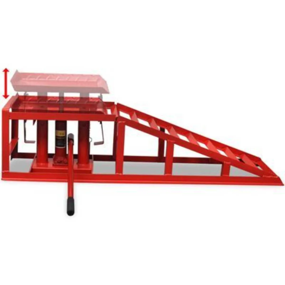 Hydraulic 5 Ton Jack Vehicle Ramps - Image 2