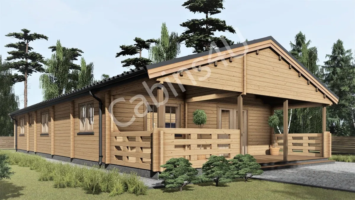 4 bedroom log cabin - Image 2