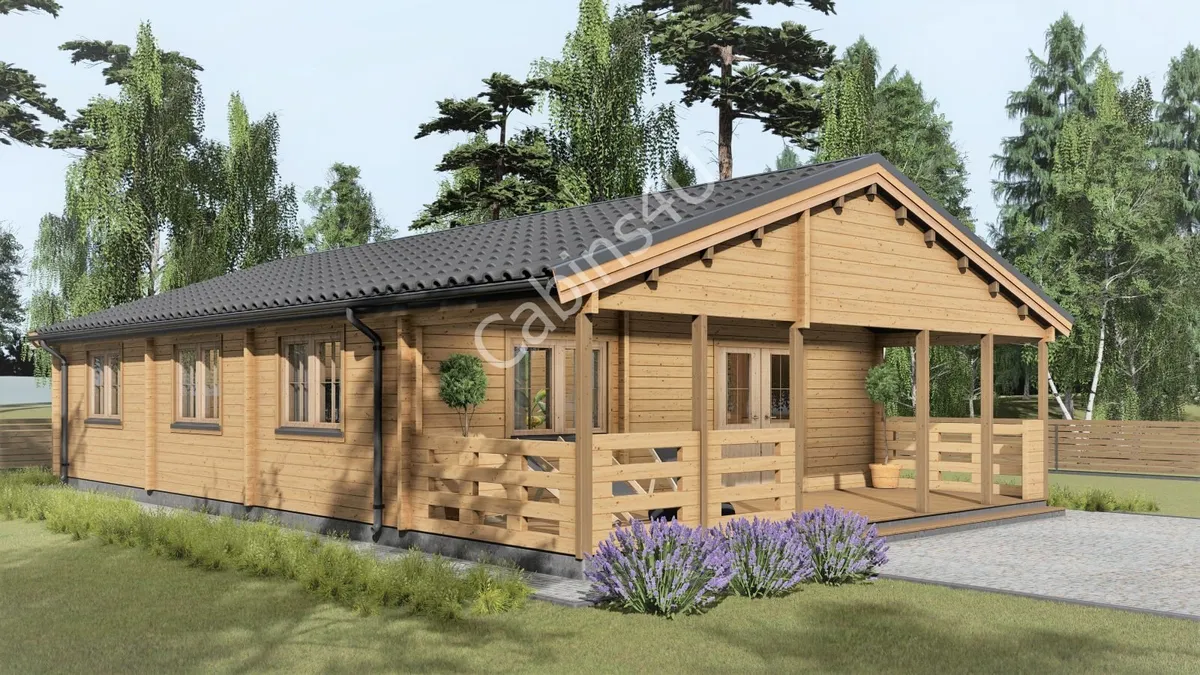 3 bedroom log cabin - Image 1
