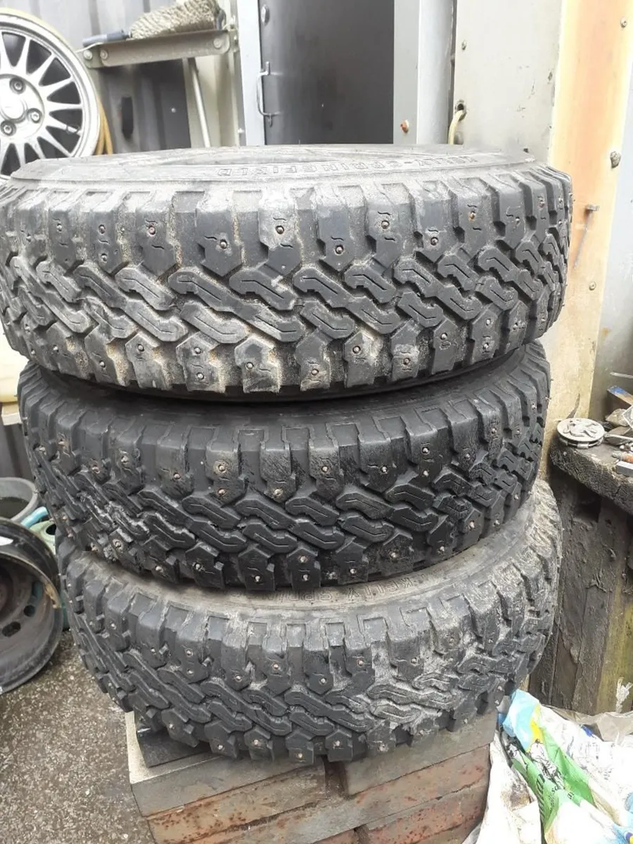 Part Worn Van Tyres