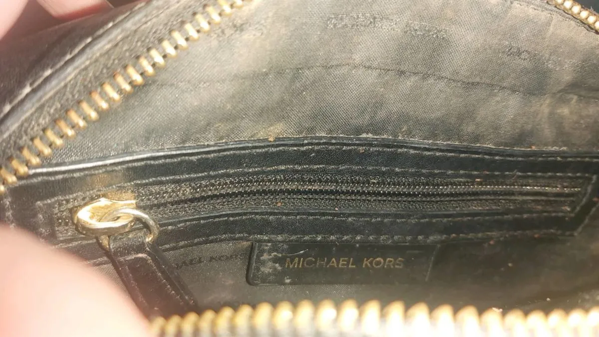 MICHAEL KORS calf hair, leather handbag - Image 3