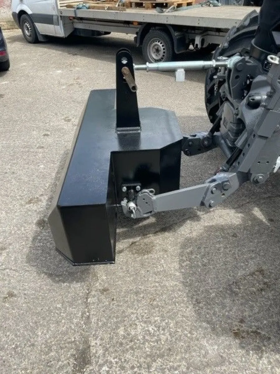 Tractor Front Linkage Weight Block - Bumper Style - Image 3