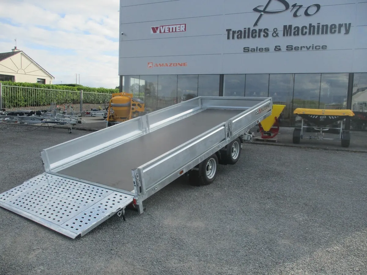 Nugent tilt transporter trailer car transporter - Image 3