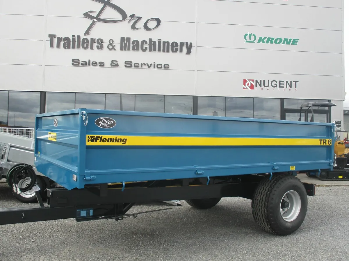 Fleming tractor tipper trailer  2 ton 4 ton 6 ton - Image 3