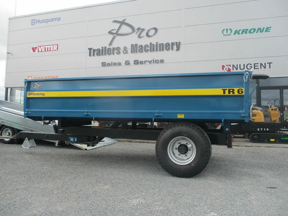 Fleming tractor tipper trailer  2 ton 4 ton 6 ton - Image 4