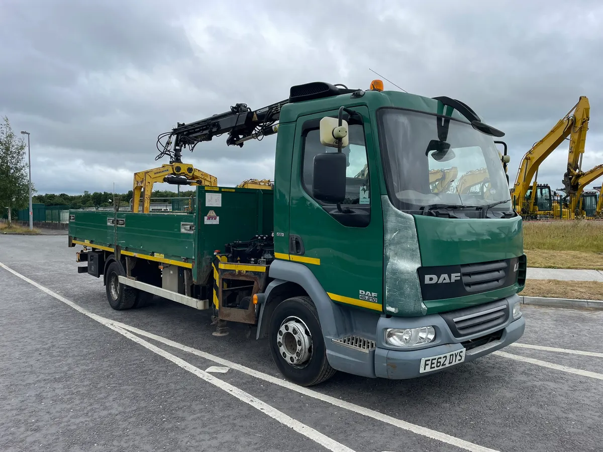 Daf 12 Ton Terex Crane