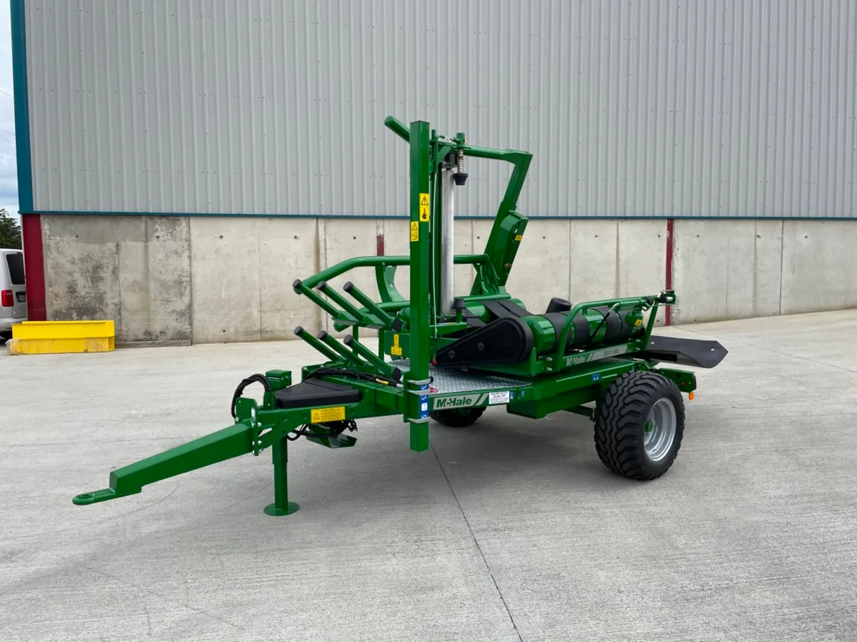 New McHale 991 BE bale wrapper