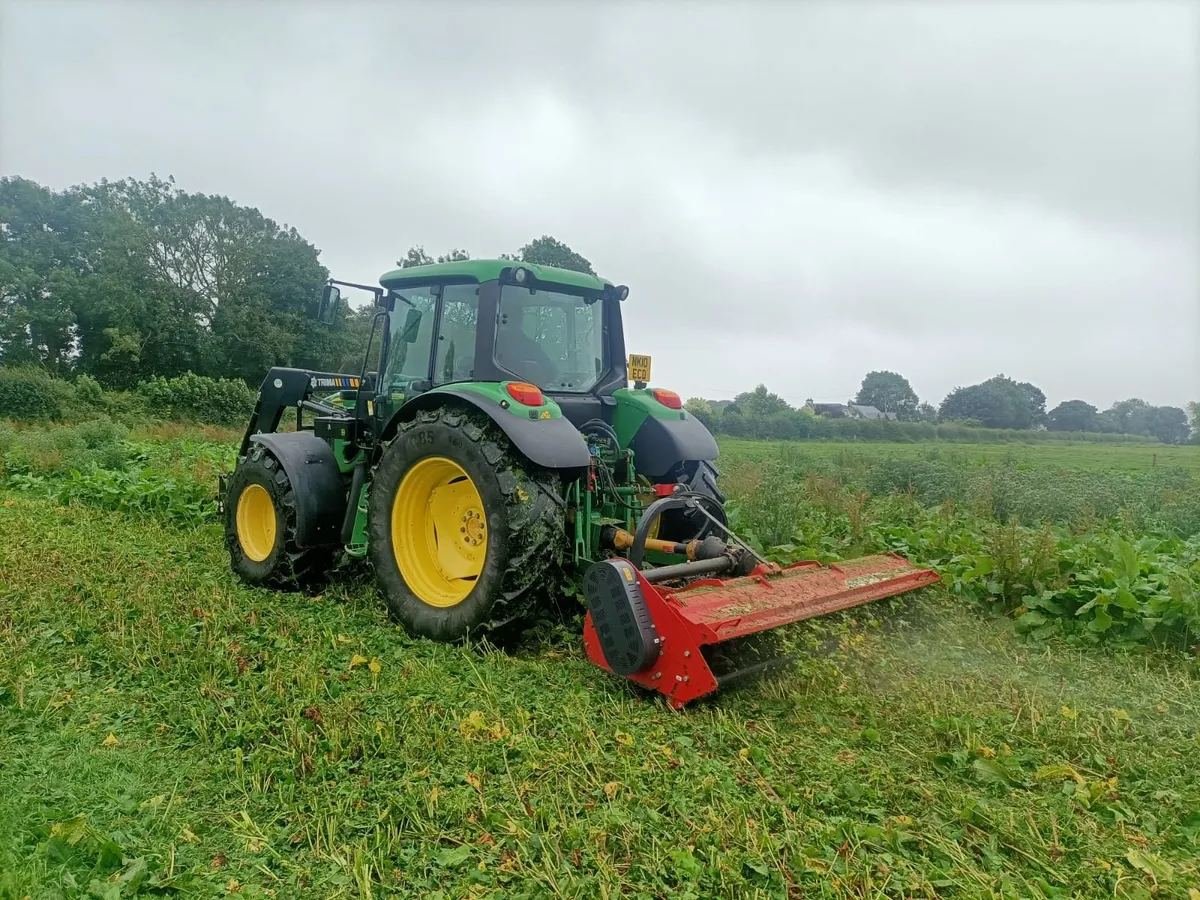 Topping mulching.