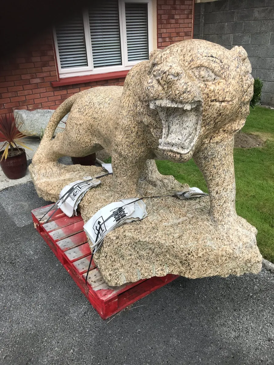 Granite lions - Image 4