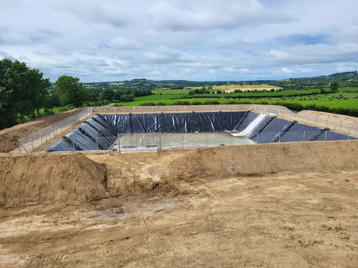 Slurry Lagoon 60%  Grant  & A.D. Digestate  Lagoon - Image 4