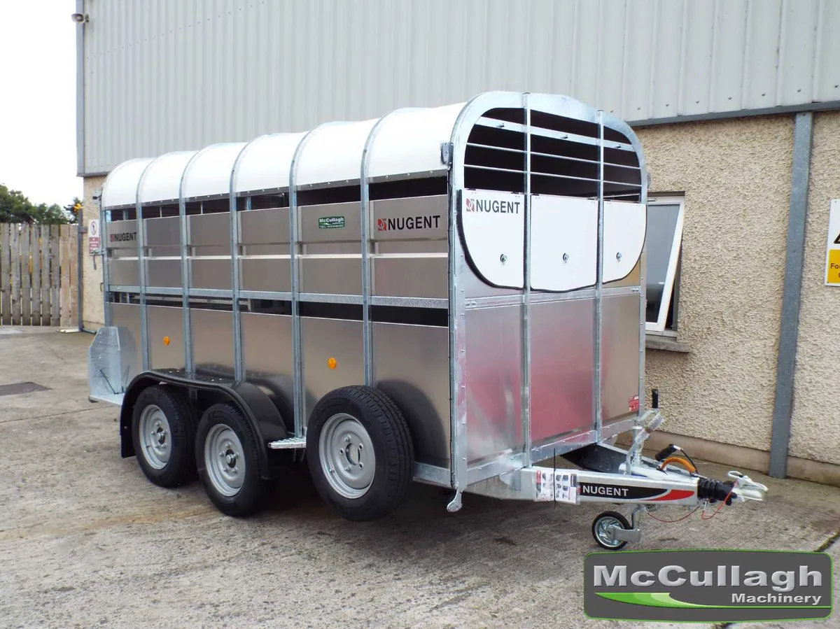 New Nugent 12x6 Cattle Trailer