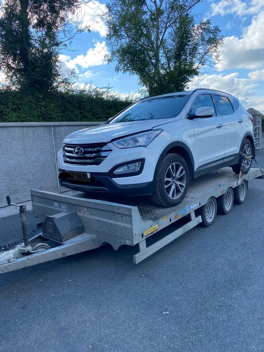 For breaking Hyundai Santa Fe