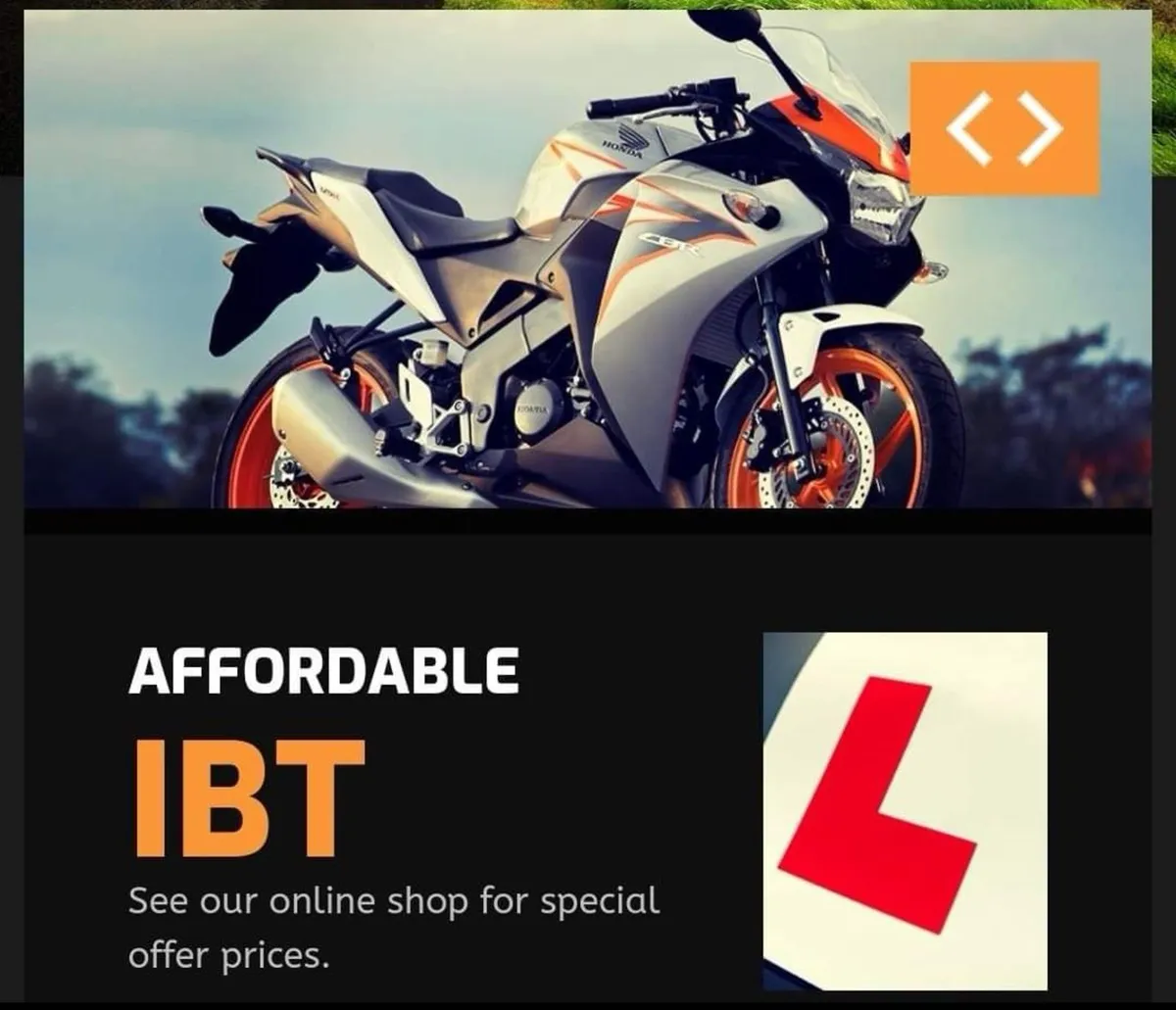 Motorbike IBT (max cost 550euro)