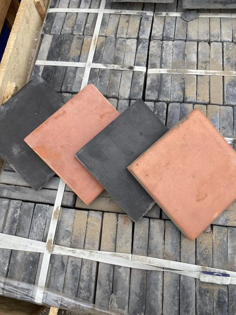 Terracotta Black and Red Tiles - Image 2