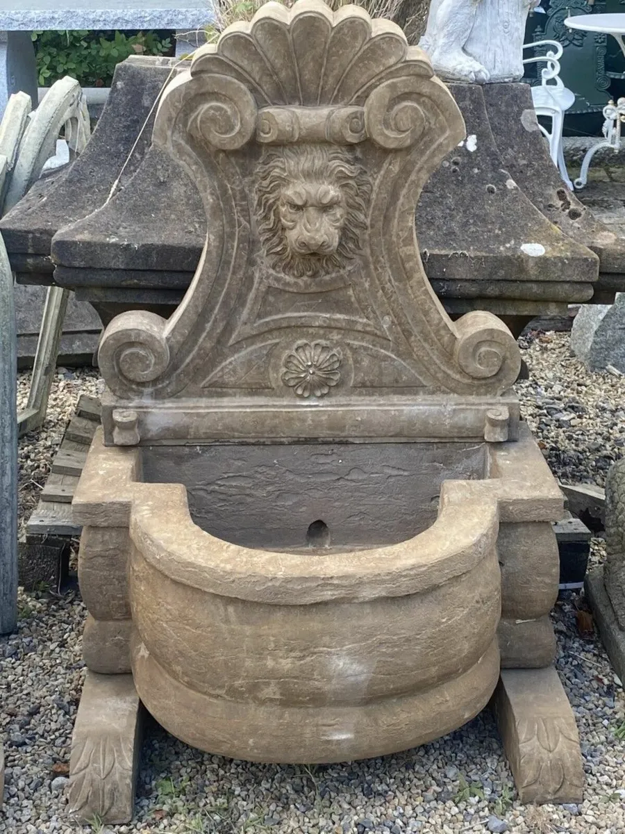 Selection of Limestone Wall Fountains - Image 1