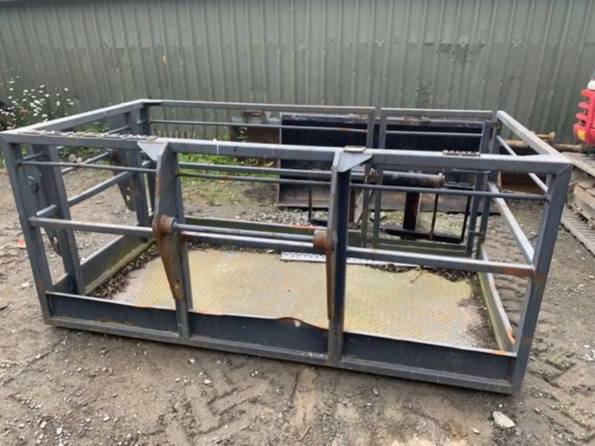 8x4 Man basket to fit Manitou or jcb Teleporter - Image 1