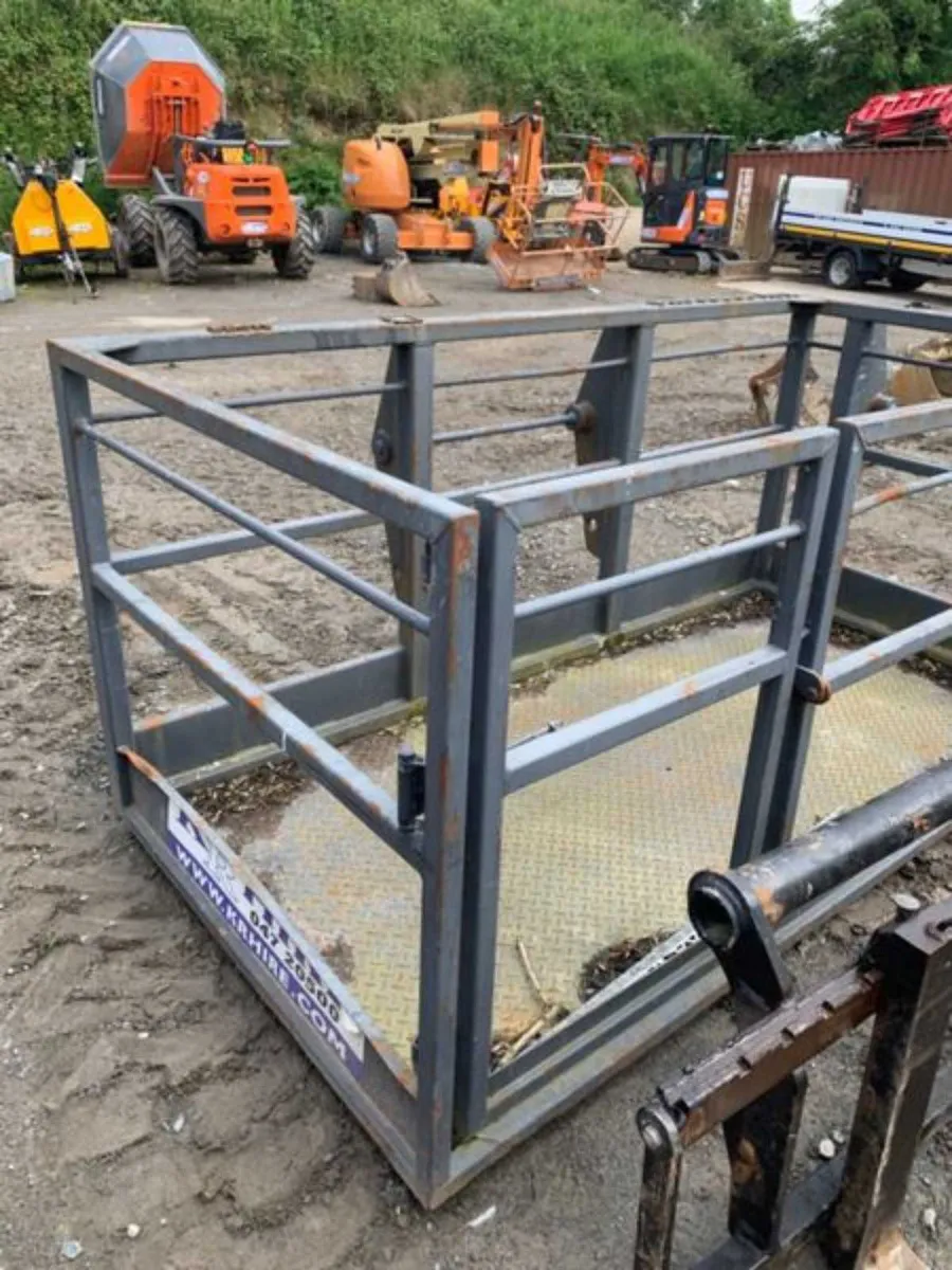 8x4 Man basket to fit Manitou or jcb Teleporter - Image 2