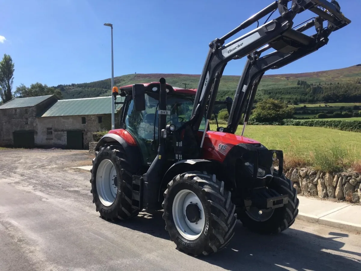 191 Case IH Maxxum 115 Q4M P/L (3100 Hrs) D