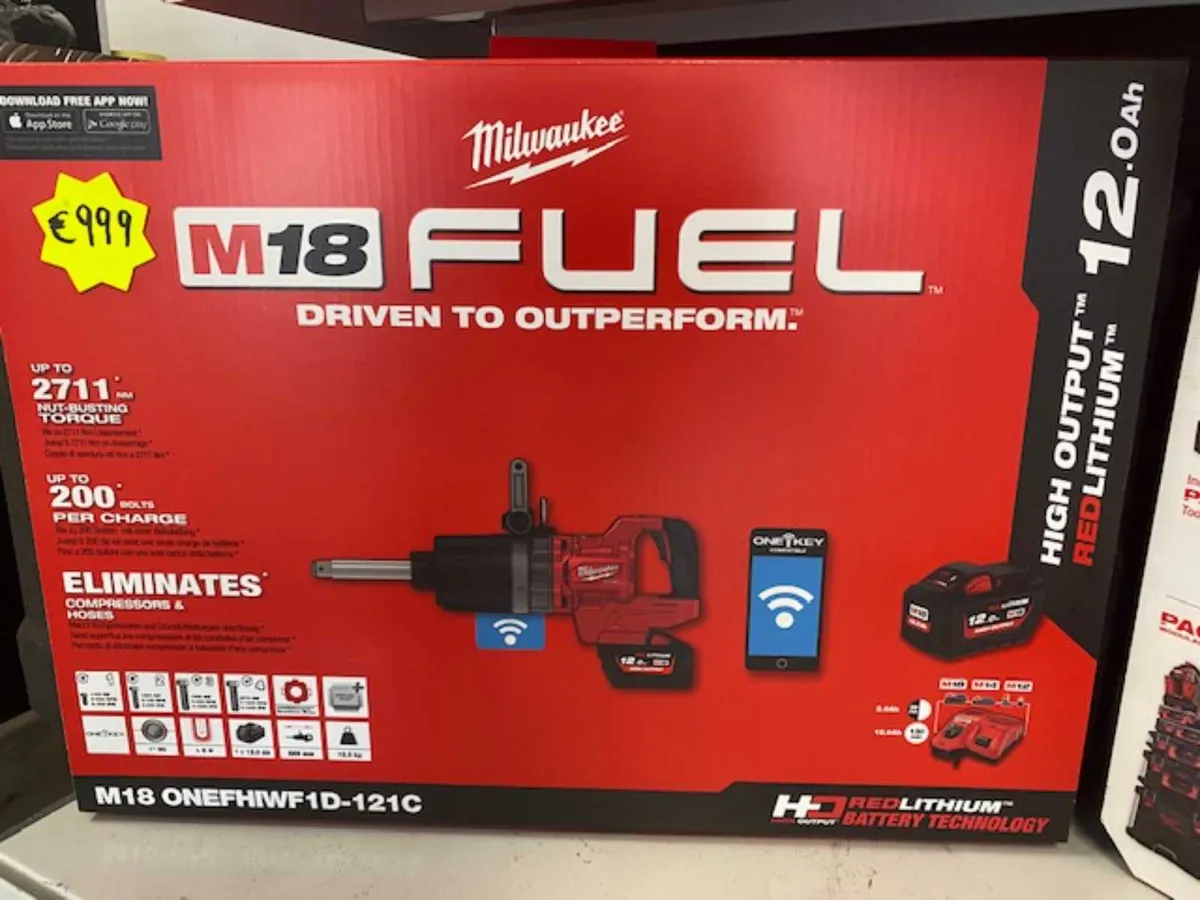 Milwaukee Impact Wrench - 1 Inch Drive. Reduced.