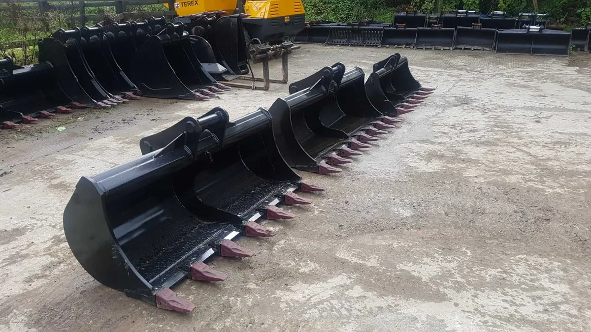 NEW SHALLOW PROFILE DITCHING BUCKETS - Image 2