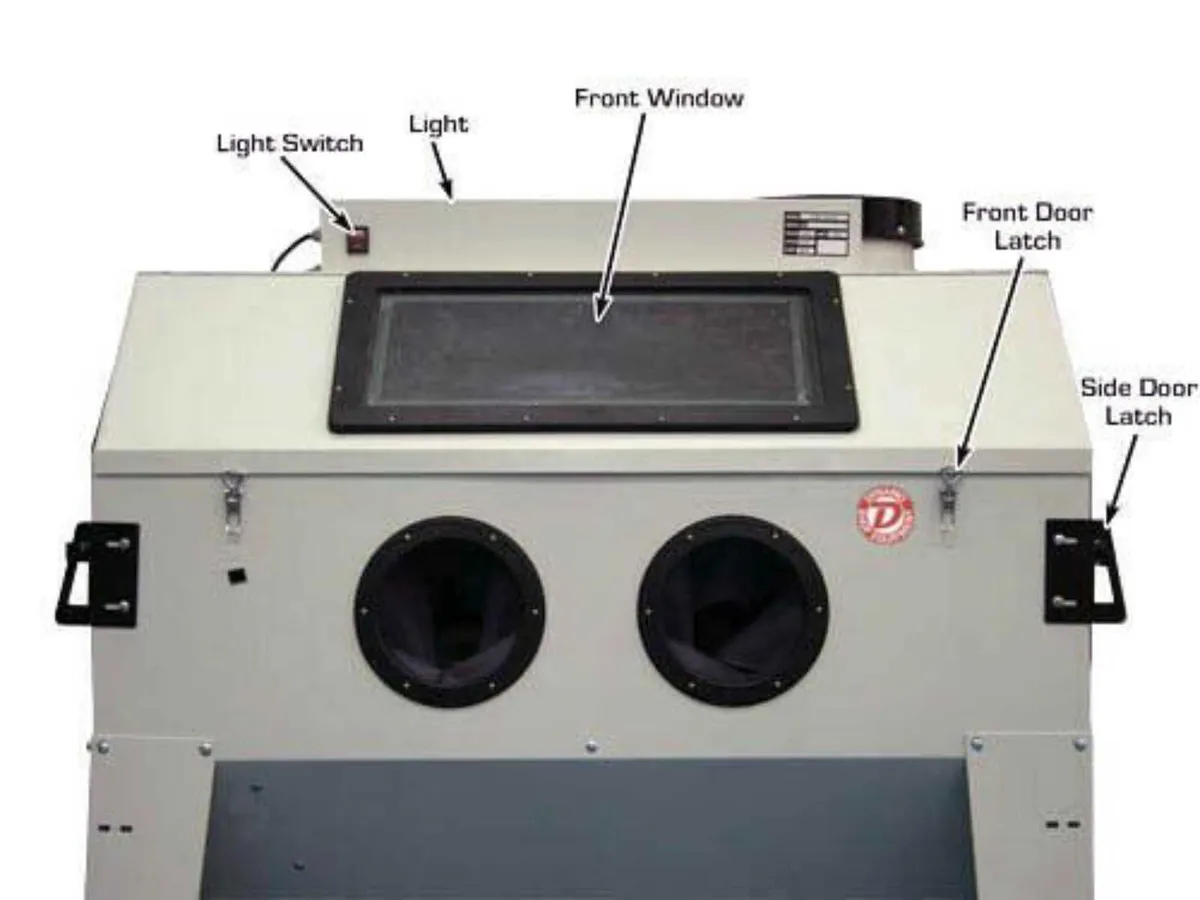 Industrial Sandblast Cabinet