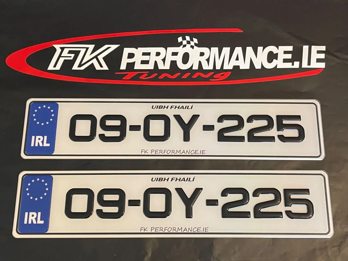 Ultimate gel number plates from €49 pair - Image 2