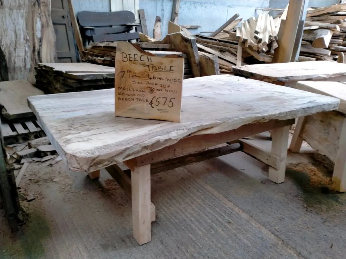 Garden  furniture.Rustic benches and seats - Image 4