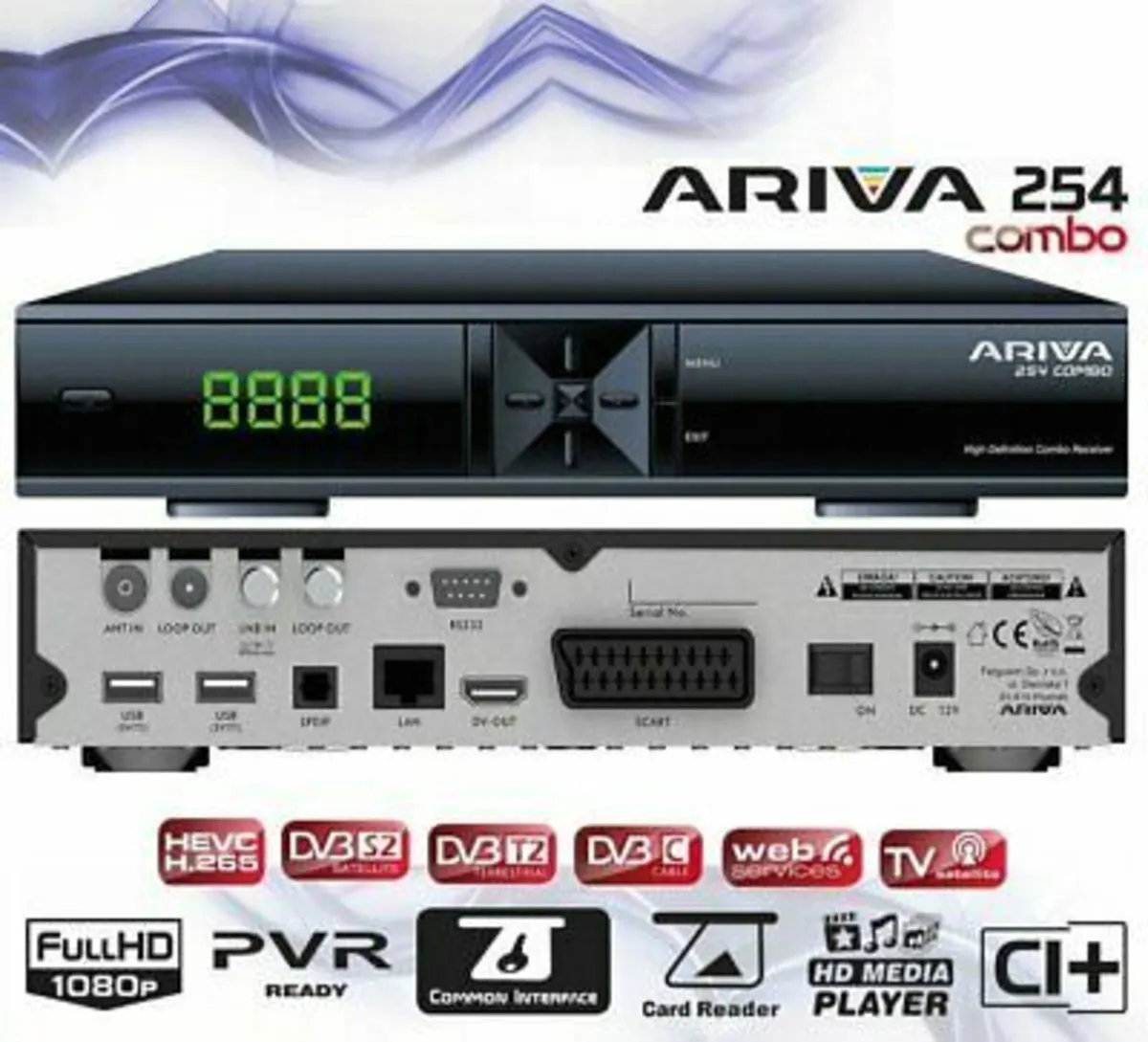 Ferguson Arriva 255 TV Box Twin Tuner - Image 3