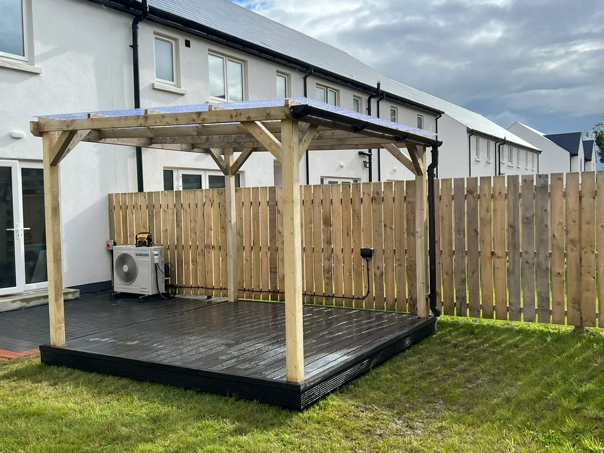 Pergolas decking fencing - Image 2
