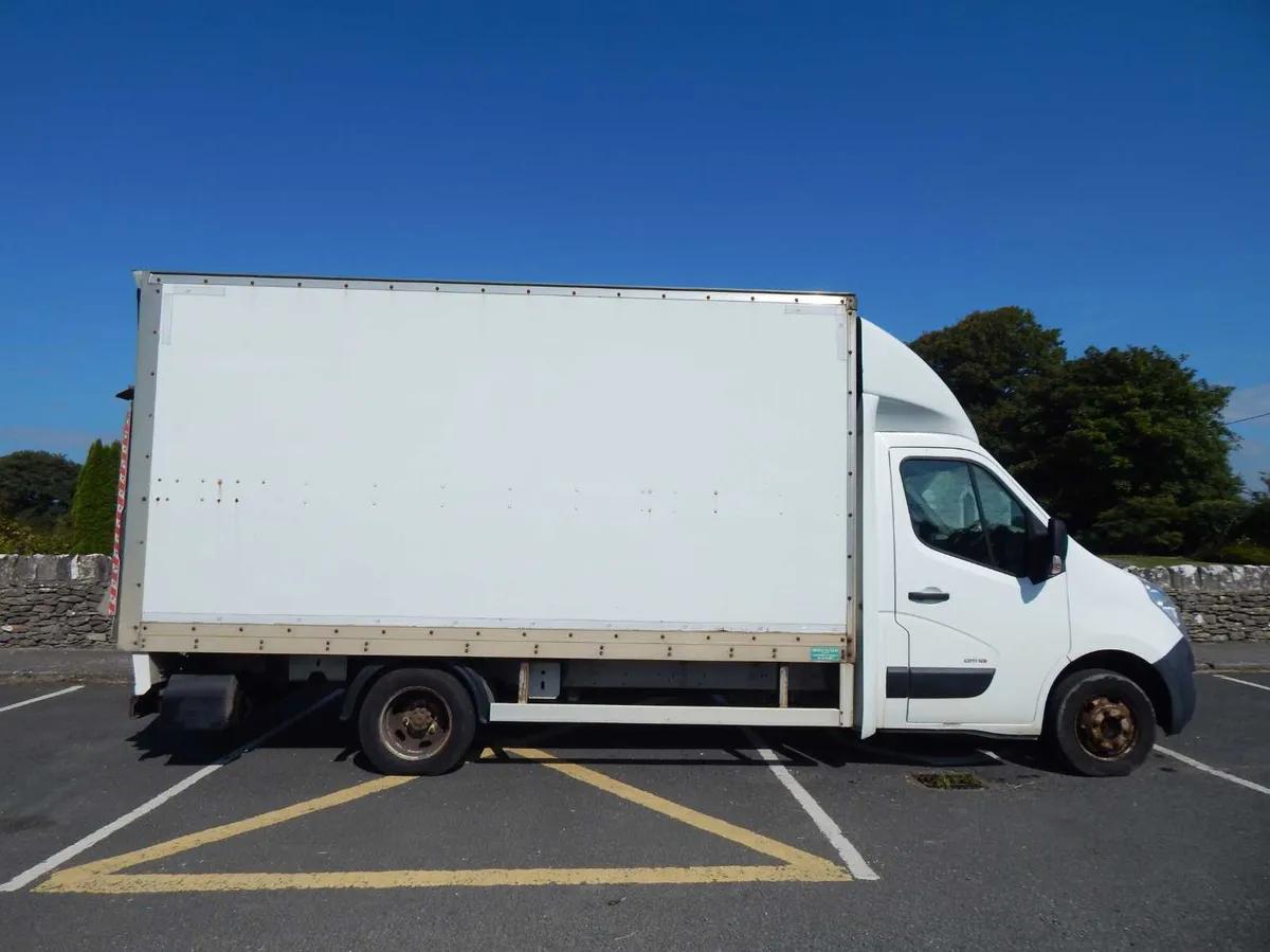 2012 Opel Movano box body & tail lift 4.5 ton - Image 1