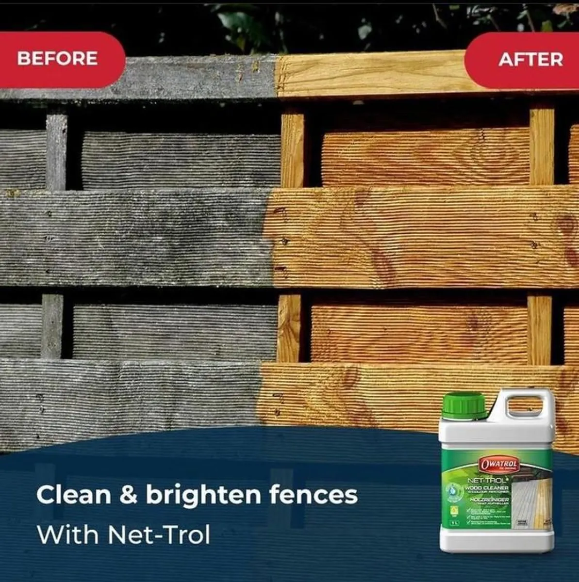 Wood& Stone Cleaner & Colour Restorer Net-trol - Image 1