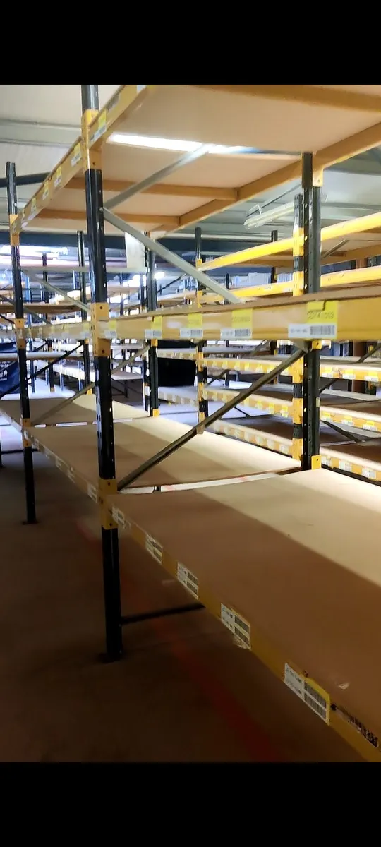 Racking shelving James Walsh