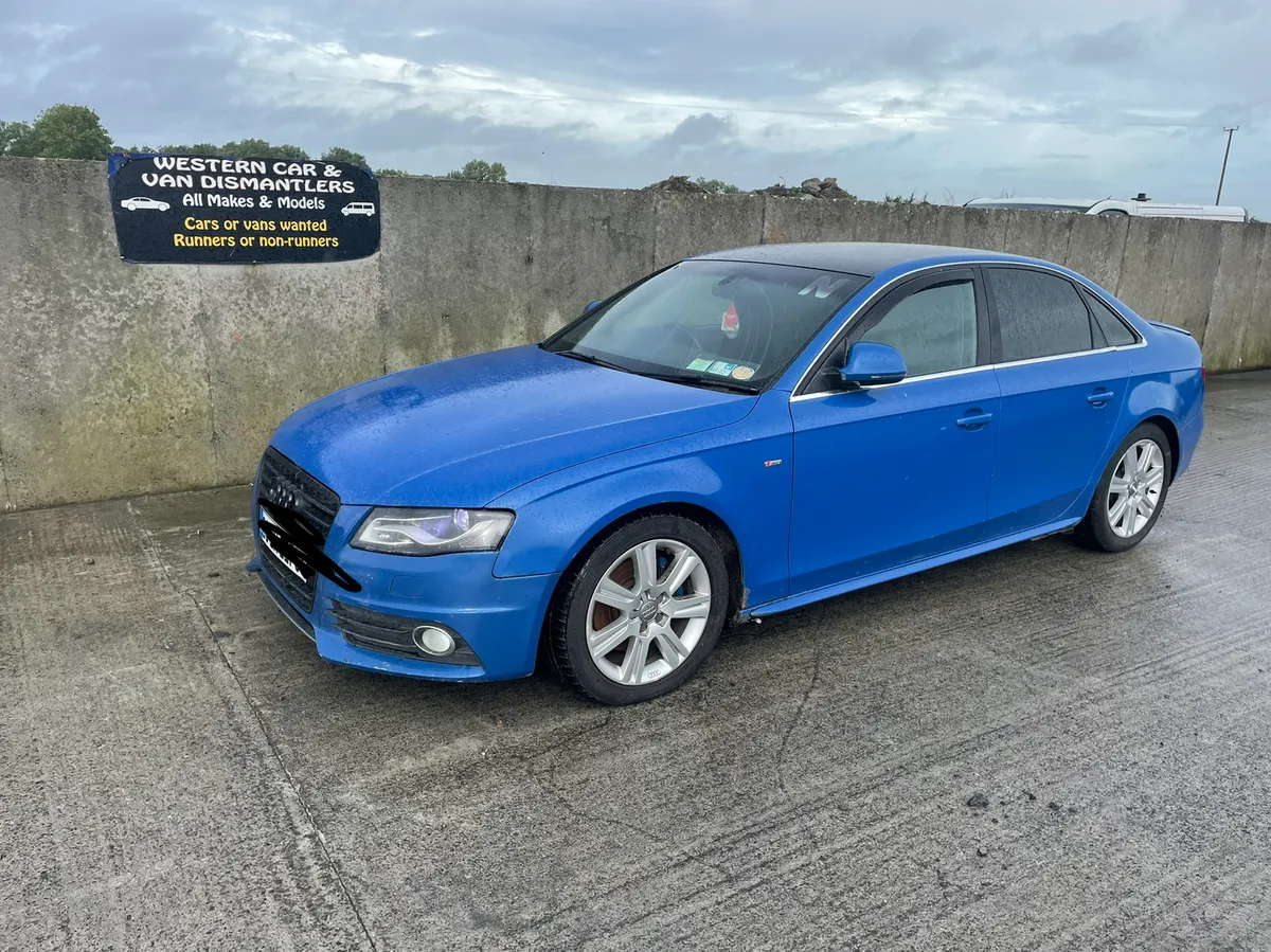 2009 Audi A4 sline 2.0 tdi for dismantling