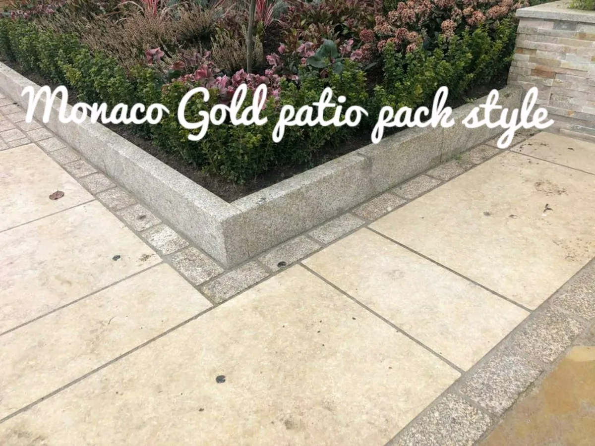 Monaco Cream Limestone  / Tumbled edge 900x600 - Image 3