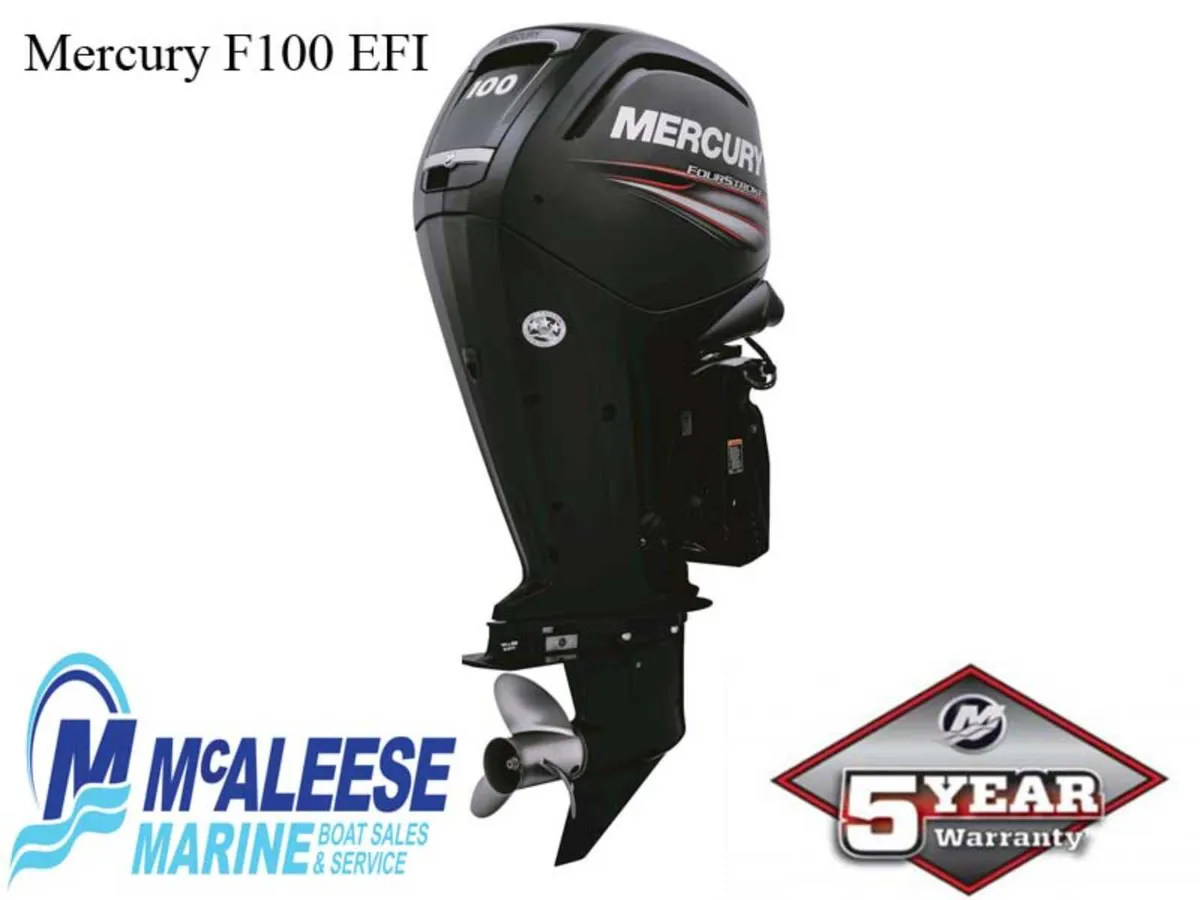 👉 Mercury F100 EFI Outboard Engine - Image 1