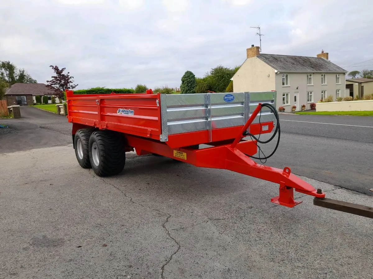 Johnston 14x 7ft 6 tipping trailer - Image 4