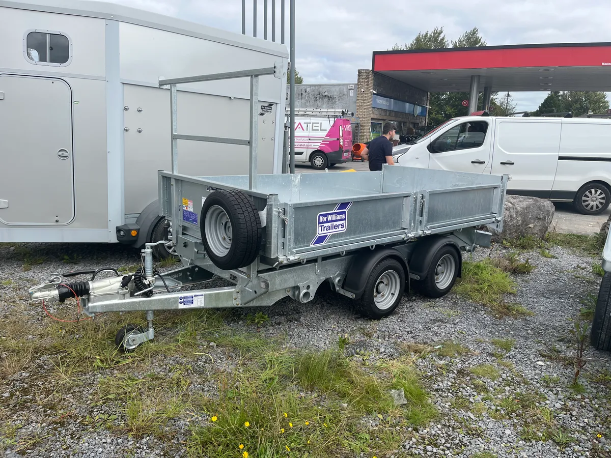 New Ifor Williams 10ft tipping trailer - Image 1