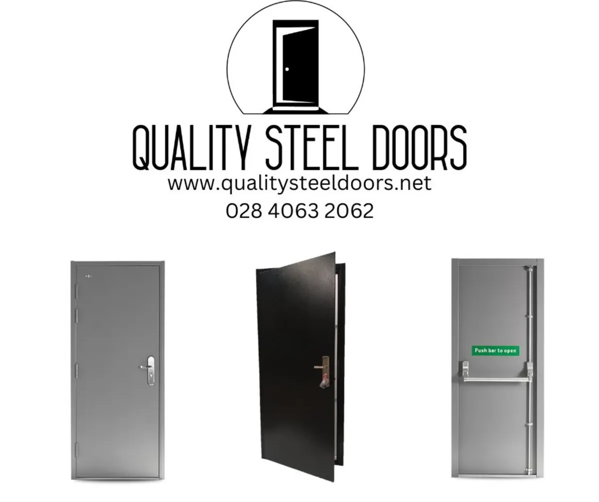 Steel Security Doors - Image 1