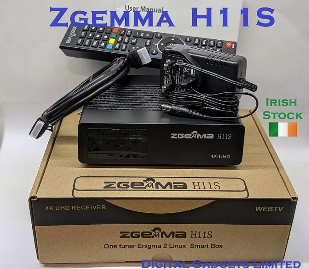 Zgemma H8.2h Satellite TV Receiver - High Definition 1080P