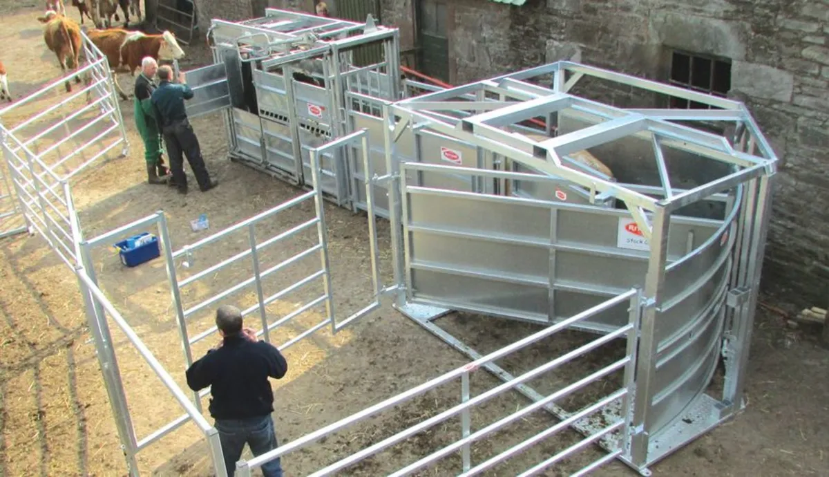 Portable cattle crushes . Leam AGRI