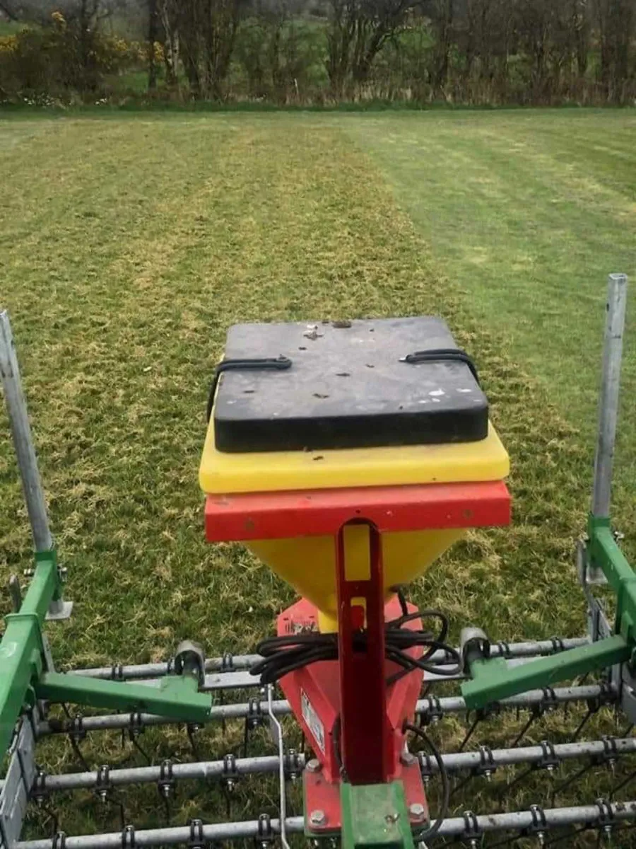 Rakeman 3M Grass Harrow with Apv KS40 seeder - Image 3