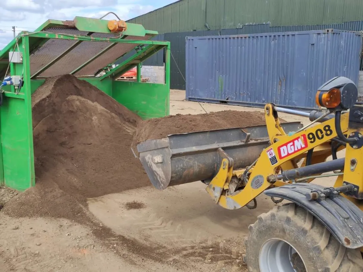 Screened Topsoil Delivered Stored Dry - Image 1